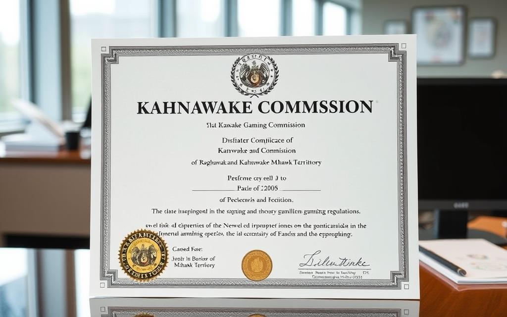 Kahnawake gambling regulation certification